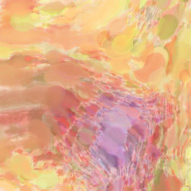 El yapımı sürreal soyut desenli suluboya. Modern sanatsal resim. 2D çizim. Arkaplan boyası karışımı. Yaratıcı duvar sanatı. Çağdaş sanat.