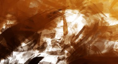 Sanatsal soyut arkaplan. Doku boyalı duvar kağıdı. Boya darbeleriyle yaratıcı bir illüstrasyon. Fırça desenli resim.