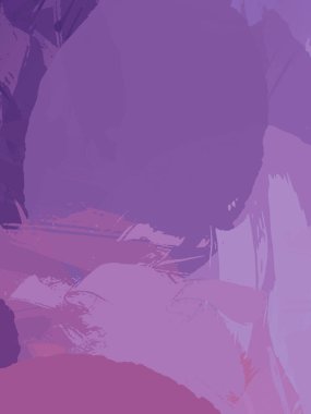 Fırça darbesi ile boyanmış. Sanatsal canlılık ve renkli duvar kâğıdı. Kaotik resim. Taranmış Boyalı Soyut Arkaplan. 