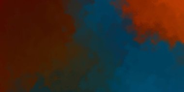 Taranmış Boyalı Soyut Arkaplan. Vahşi kaotik fırça darbeleri. Boya darbeleri. 2D İllüstrasyon. Fırça darbeli resim.