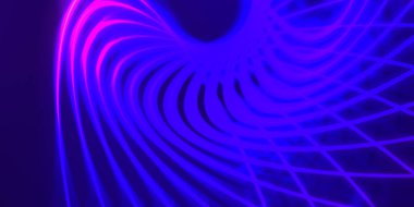 Işık dalgalarının neon renkli soyut tasarımı. Dijital arka plan ve neon ışığı parlama efekti. Parlak ışınlar duvar kağıdı.