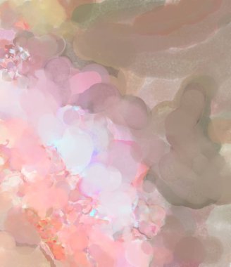 Taranmış Boyalı Soyut Arkaplan. Fırça darbesi ile boyanmış. Boya darbeleri. 2B Görüntü.