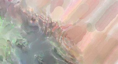 Yumuşak suluboya duvar kağıdı. Hafifçe fırçalanmış renkleri olan sanatsal bir resim. Pastel renkler arkaplana dokunmuş. Soyut duvar sanatı..