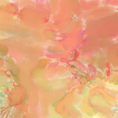 Çağdaş sanat. El işçiliğinin renkli dokusu. Modern resim. Yüzeyde suluboya vuruşlar. Sanatsal arkaplan resmi. Tablo üzerinde soyut resim. Fırça darbeleri. 