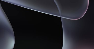 Soyut arkaplan. Değişken renk değişim dalgaları, dinamik hareketlerle. Işık dalgalarının neon renkli soyut tasarımı. Duvar kağıdı, afiş, arkaplan, kart, kitap illüstrasyonu, web sitesi.