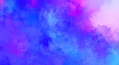 Taranmış Boyalı Soyut Arkaplan. Fırça darbesi ile boyanmış. Sanatsal canlılık ve renkli duvar kağıdı.