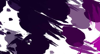 Renkli fırça darbelerinin 2B çizimi. Dekoratif doku resmi. Canlı boya desenli arka plan. Kaotik fırça darbeleri resim.