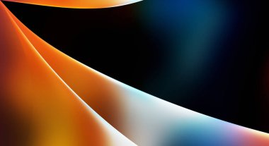 Soyut arkaplan. Değişken renk değişim dalgaları, dinamik hareketlerle. Işık dalgalarının neon renkli soyut tasarımı. Duvar kağıdı, afiş, arkaplan, kart, kitap illüstrasyonu, web sitesi.