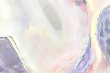 Modern sanat eserleri. Artistik suluboya fon malzemesi. Eşsiz suluboya rastgele desen. Yaratıcı soyutlama. Dijital doku duvar kağıdı. 2d illüstrasyon. 