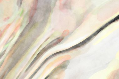 2D çizim. Sanatsal arkaplan resmi. Tablo üzerinde soyut resim. Çağdaş sanat. El yapımı resim. Renkli doku. Modern sanat eserleri. Yüzeyde suluboya fırça darbeleriyle boyama.