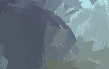 Sanatsal soyut arkaplan. Doku boyalı duvar kağıdı. Boya darbeleriyle yaratıcı bir illüstrasyon. Fırça desenli resim.