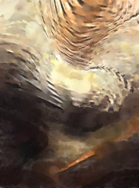 Modern sanat. Renkli çağdaş sanat eserleri. Renkli boya darbeleri. Soyut arkaplanda fırça darbeleri. fırça boyası.