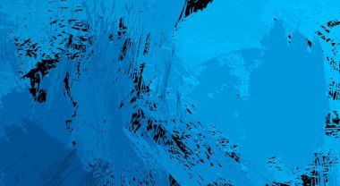 Sanatsal soyut arkaplan. Doku boyalı duvar kağıdı. Boya darbeleriyle yaratıcı bir illüstrasyon. Fırça desenli resim.