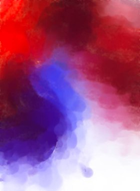 Soyut doku. Yüzeyde etkileyici el yapımı suluboya. Suluboya fırça darbeleri. Modern sanat. Çok renkli arkaplan. Çağdaş duvar sanatı. Renkli bir fon. 2d illüstrasyon.