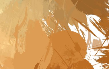 Sanatsal soyut arkaplan. Doku boyalı duvar kağıdı. Boya darbeleriyle yaratıcı bir illüstrasyon. Fırça desenli resim.