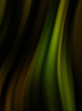 Siyah arka planda renkli düz çizgiler. Sıvı ve sıvı renkli dalgalar karanlıkta akıyor. Duvar kağıdı, afiş, arkaplan, kart, kitap, kapak, poster, afiş, broşür