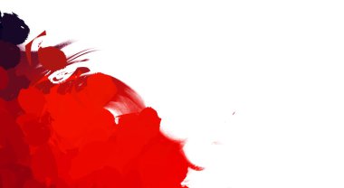 Taranmış Boyalı Soyut Arkaplan. Vahşi kaotik fırça darbeleri. Boya darbeleri. 2D İllüstrasyon. Fırça darbeli resim. 