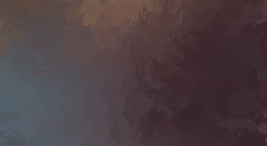 Vahşi fırça darbeleri. Taranmış Boyalı Soyut Arkaplan. Fırça darbesi ile boyanmış. Boya darbeleri. 2B Görüntü.