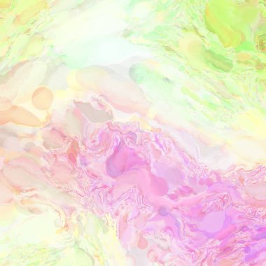 Soyut doku. Yüzeyde etkileyici el yapımı suluboya. Suluboya fırça darbeleri. Modern sanat. Çok renkli arkaplan. Çağdaş duvar sanatı. Renkli bir fon. 2d illüstrasyon.