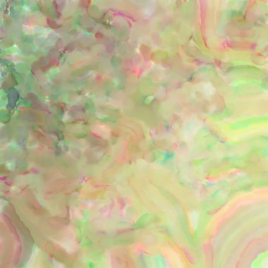 Çağdaş sanat. El işçiliğinin renkli dokusu. Modern resim. Yüzeyde suluboya vuruşlar. Sanatsal arkaplan resmi. Tablo üzerinde soyut resim. Fırça darbeleri.