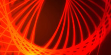 Işık dalgalarının neon renkli soyut tasarımı. Dijital arka plan ve neon ışığı parlama efekti. Parlak ışınlar duvar kağıdı.