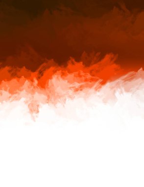 Renkli fırça darbelerinin 2D çizimi. Dekoratif desenli resim. canlı boya desenli arkaplan.