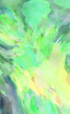 Çılgın suluboya şablonu. Yaratıcı soyutlama. Modern sanat eserleri. 2D çizim. Dijital doku duvar kağıdı. Sanatsal sulu arkaplan malzemesi.