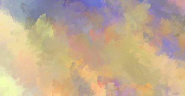 Sanatsal soyut arkaplan. Doku boyalı duvar kağıdı. Boya darbeleriyle yaratıcı bir illüstrasyon. Fırça desenli resim.