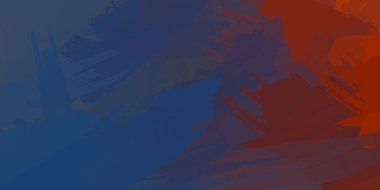 resmedilmiş sanat eseri. fırçalanmış canlı duvar kağıdı. Eşsiz ve yaratıcı illüstrasyon. Renkli fırça darbelerinin soyut arkaplanı. 