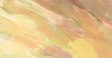 Poster, duvar sanatı, afiş, kart, kitap kapağı veya ambalaj için pastel renkli suluboya resim. Alkol mürekkebini andıran rahatlatıcı fırça darbelerinin modern resmi.