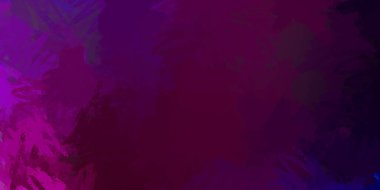 Taranmış Boyalı Soyut Arkaplan. Vahşi kaotik fırça darbeleri. Boya darbeleri. 2D İllüstrasyon. Fırça darbeli resim.