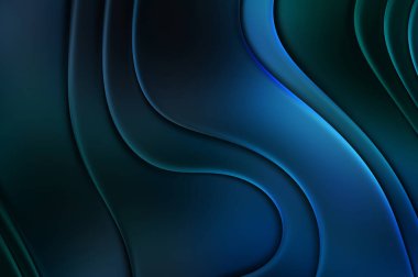 Soyut desen parlak renk arkaplanı. Canlı, dalgalı, dalgalı doku duvarı. Yaratıcı ve güzel duvar kâğıdı.