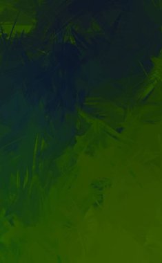 Renkli fırça darbelerinin 2D çizimi. Dekoratif desenli resim. canlı boya desenli arkaplan.