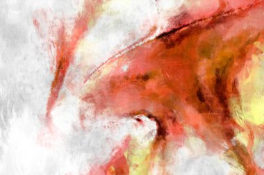 Soyut arkaplanda pürüzlü fırça darbeleri. Fırça boyası. Renkli boya darbeleri. Eşsiz duvar sanatı. Tuvaldeki modern sanat. Renkli çağdaş sanat eserleri. 