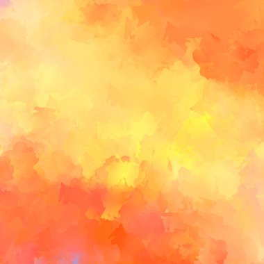 Yaratıcı soyut resim. Artistik fırça darbeleriyle donatılmış. Renkli ve canlı bir illüstrasyon. boyalı sanat.