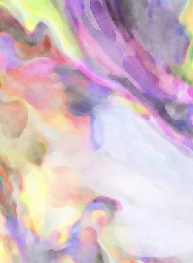 El yapımı sürreal soyut desenli suluboya. Modern sanatsal resim. 2D çizim. Arkaplan boyası karışımı. Yaratıcı duvar sanatı. Çağdaş sanat