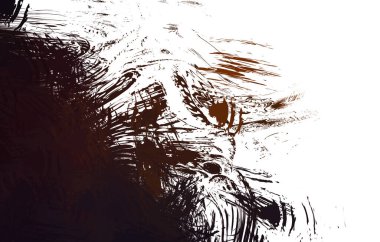 Duvar sanatı Eşsiz ve yaratıcı illüstrasyon. Fırça darbesi ile boyanmış. Renkli fırça darbelerinin soyut arkaplanı. Fırçalanmış canlı duvar kâğıdı. Boyalı sanatsal yaratım.