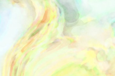 El yapımı sürreal soyut desenli suluboya. Modern sanatsal resim. 2D çizim. Arkaplan boyası karışımı. Yaratıcı duvar sanatı. Çağdaş sanat