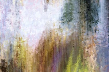 Modern sanat. Renkli çağdaş sanat eserleri. Renkli boya darbeleri. Soyut arkaplanda fırça darbeleri. Fırça boyası. Eşsiz duvar sanatı.