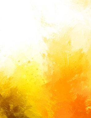 Yaratıcı soyut resim. Artistik fırça darbeleriyle donatılmış. Renkli ve canlı bir illüstrasyon. boyalı sanat