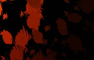 Vahşi fırça darbeleriyle yaratıcı soyut resim. Artistik fırça darbeleriyle donatılmış. Renkli ve canlı bir tasvir. Boyalı sanat.