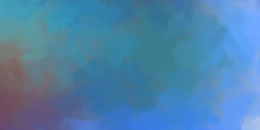 Yaratıcı bir geçmiş. Canlı fırça darbeleriyle boyanmış. Renkli desenli resim. Fırçalanmış duvar kağıdını boya.