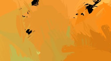 Sanatsal soyut arkaplan. Doku boyalı duvar kağıdı. Boya darbeleriyle yaratıcı bir illüstrasyon. Fırça desenli resim.