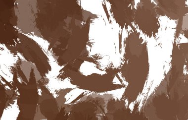 Sanatsal soyut arkaplan. Doku boyalı duvar kağıdı. Boya darbeleriyle yaratıcı bir illüstrasyon. Fırça desenli resim.