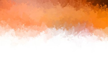 Canlı fırça darbeleriyle boyanmış. Renkli desenli resim. Fırçalanmış duvar kağıdını boya.