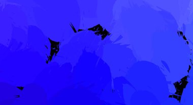 Canlı fırça darbeleriyle boyanmış. Renkli desenli resim. Fırçalanmış duvar kağıdını boya.