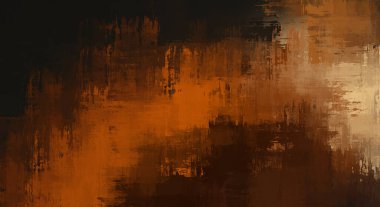 Çapraz vahşi fırça darbeleriyle arka plan. Renkli ve canlı bir tasvir. Boyalı sanat. Yaratıcı soyut resim.