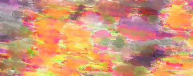 Çağdaş sanat. El yapımı resim. Modern sanat eserleri. Yüzeyde suluboya fırça darbeleriyle resim yapmak. 2D çizim. Sanatsal arkaplan resmi. Tablo üzerinde soyut resim. Renkli doku.