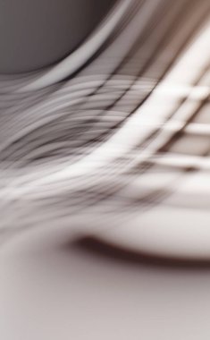 Soyut, enerjik bir arkaplan. Renkli, dalgalı duvar kâğıdı. Grafik çizimi. Üst üste gelen yumuşak dalgalı çizgiler.