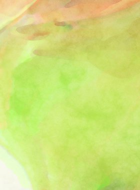 Yumuşak suluboya duvar kağıdı. Hafifçe fırçalanmış renkleri olan sanatsal bir resim. Pastel renkler arkaplana dokunmuş. Soyut duvar sanatı..